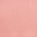 vidaXL Tête de lit avec oreilles Rose 103x16x118/128 cm Velours