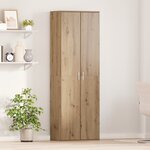 vidaXL Buffet Chêne Artisan 60x35x180 cm Bois d'ingénierie