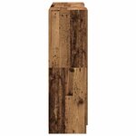 vidaXL Ensemble d'armoires de cuisine 3 Pièces vieux bois