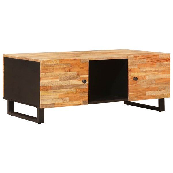 vidaXL Table basse Marron 100 x 54 x 40 cm Bois de mangue massif