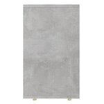 vidaXL Tables gigognes 3 Pièces Gris béton Aggloméré