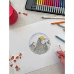 Boîte métal de 12 Crayon de couleur Fusain Pastel CarbOthello Arty+ STABILO