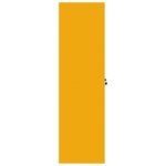 vidaXL Armoire de rangement 2 Pièces Jaune moutarde 80 x 40 x 140 cm