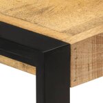 vidaXL Armoire latérale 120x30x75 cm Bois de manguier solide