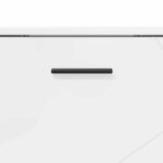 vidaXL Ensemble de mobilier de salle de bain 3 Pièces Blanc brillant