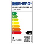 KONSTSMIDE Guirlande lumineuse avec 10 ampoules ambrées extra chaud