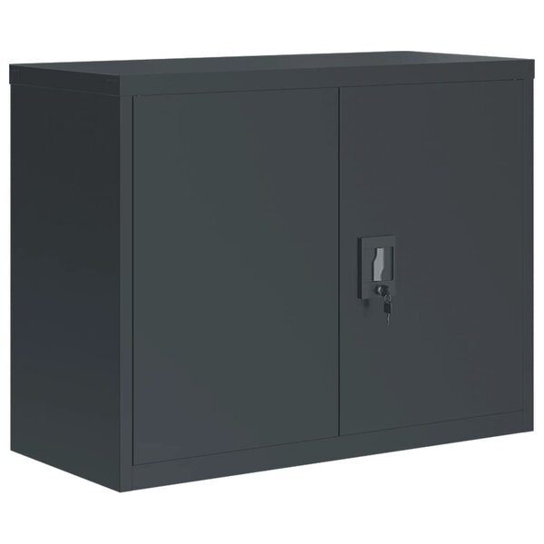 vidaXL Classeur anthracite 90x40x70 cm acier