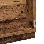 vidaXL Miroir Bois Ancien 90 x 8 5 x 37 cm Bois d'ingénierie