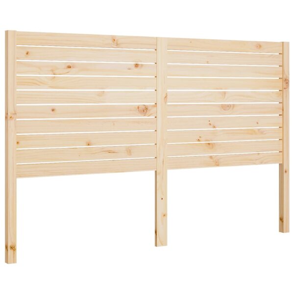 vidaXL Tête de lit 146x4x100 cm Bois massif de pin