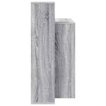 vidaXL Bureau Sonoma gris 100 x 40 x 90 cm Bois d'ingénierie