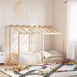 vidaXL Lit pour enfants sans matelas 75x190 cm bois pin massif