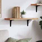 vidaXL Étagère murale 60x20x2 5 cm bois massif de hêtre