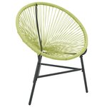 vidaXL Chaise de jardin Acapulco Résine tressée Vert