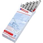 Feutre Non Permanent 151F Noir Pointe Fine 0 6 mm x 10 EDDING