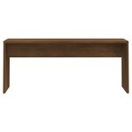 vidaXL Ensemble à manger 3 Pièces Chêne marron Bois d'ingénierie