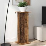 vidaXL Support de Plante 2 pc Bois ancien 30 5 x 30 x 80 5 cm