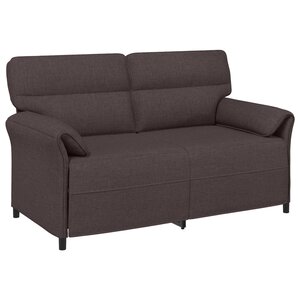 vidaXL Canapé 100  polyester  cadre en métal  MDF  Contreplaqué