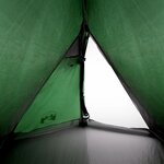 vidaXL Tente de camping à dôme 2 personne vert imperméable