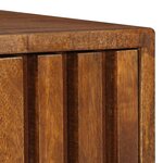 vidaXL Table de chevet 40x30x50 cm Bois de manguier massif