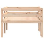 vidaXL Cadre de lit pour enfants sans matelas 90x190 cm pin massif