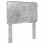 vidaXL Tête de lit Gris béton 100 cm Bois d'ingénierie