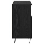 vidaXL Buffet 2 Pièces Chêne noir 60 x 35 x 70 cm