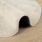 vidaXL Tapis "HUARTE" à poils courts doux et lavable beige 100x200 cm
