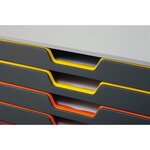 Module de classement Varicolor 10 tiroirs multicolores - Dimensions : L29,2 x H28 x P35,6 cm