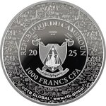 Pièce de monnaie en Argent 1000 Francs g 31.1 (1 oz) Millésime 2025 Journey of a Lifetime CHICHEN ITZA