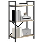 vidaXL Étagère Chêne Sonoma 56 x 34 x 96 cm Bois d'ingénierie