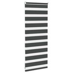 vidaXL Store zèbre noir 65x100 cm largeur du tissu 60 9 cm polyester