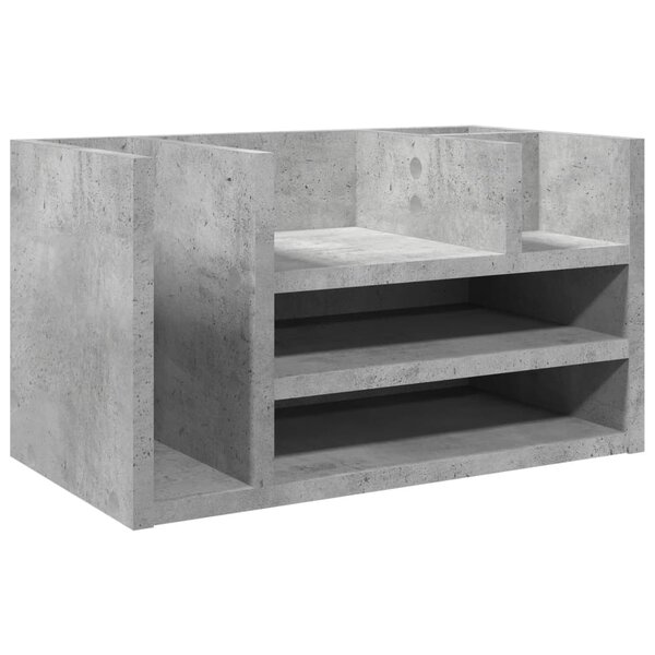 Organisateur armoire de bureau 44 5 x 24 x 25 cm bois ingénierie gris béton 02_0043569