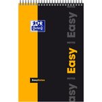 Bloc Notes Spirale Easynotes lignée 7mm 160p 90g 21x31 5cm coloris Aléatoire OXFORD