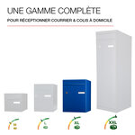 Boite à colis atout 1 porte bleu 5010 b