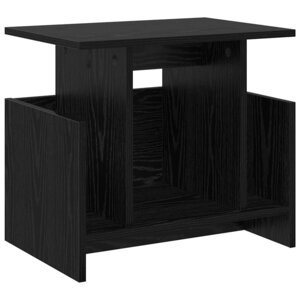 vidaXL Meuble TV Chêne noir 50 x 35 x 45 cm Bois d'ingénierie