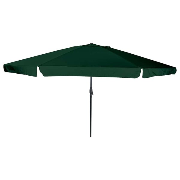 vidaXL Parasol de jardin Vert 395 x 395 x 245 cm Polyester et Acier
