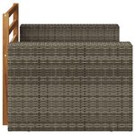 vidaXL Sofa de milieu extérieur Naturel
