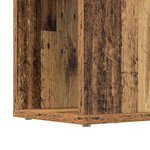 vidaXL Centre de divertissement Marron 80 x 24 x 124 cm