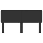 vidaXL Tête de lit Chêne noir 180 cm Bois d'ingénierie