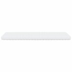 vidaXL Matelas en mousse blanc 100x220 cm 7 zones dureté 20 ILD