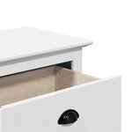 VidaXL Banc de couloir BODO blanc 114x40x45 cm