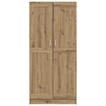 vidaXL Armoire artisian oak 82 5 x 51 5 x 180 cm Bois d'ingénierie