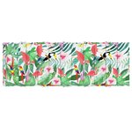 vidaXL Coussin de chaise longue multicolore 180x60x4 cm tissu oxford