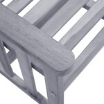 Chaises de jardin avec table à thé et coussins acacia solide gris 02_0013337