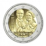 2 euros Luxembourg 2020 Naissance Prince Charles - version classique.