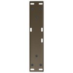 vidaXL Pieds de table basse en forme de V  2 pièces  acier naturel  40 x (30-31 3) cm