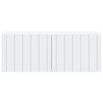 vidaXL Meuble TV mural Blanc 78 5 x 31 x 30 cm Bois d'ingénierie