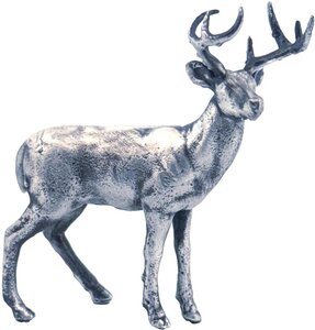 Pièce de monnaie en Argent g 155.5 (5 oz) Millésime  WHITE TAILED DEER
