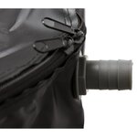 FLO Réservoir d'eau de pluie pliable 500 L noir