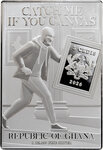 Monnaie NATIVITY WITH SAN LORENZO AND SAN FRANCESCO Caravaggio Catch Me If You Canvas 1 Oz Argent 5 Cedis Ghana 2026 (PRÉCOMMANDE)